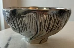 Beatriz Ball? Large Garden Cabbage Leaf Serving Bowl Pewter HX9.5. Fixed Price $46.00.