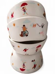 New Pillowfort Pals Melamine Kids Bowls, Bpa Free - Set Of 4. Fixed Price $24.99.