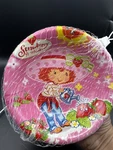 Vintage 2003 New 6 1/2 Inches Strawberry Shortcake Plastic Bowls 4PCS Set. Fixed Price $40.00.