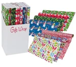 Ddi 2366338 Christmas Wrapping Paper - Assorted, 30" X 12' Case Of. Fixed Price $80.83.
