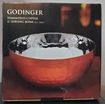 Godinger Hammered Copper Inch Serving Bowl 1/2 Tall B6. Fixed Price $23.99.