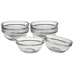 Luminarc Stackable 3 Glass Pinch Bowl, Set Of 6. Fixed Price $23.30.