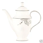 Lenox 48OZ Floral Waltz Coffeepot With Lid 815107 $289 Msrp. Fixed Price $79.95.