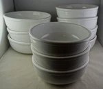 Ten Crate & Barrel Culinary Arts Coupe Cereal Bowls. Fixed Price $99.70.