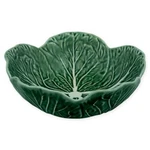 Bordallo Pinheiro Cabbage Green Cereal Bowls Set Of 3 Earthenware Portugal. Fixed Price $89.95.