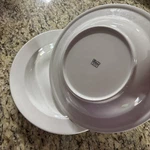 2-DELCO Atlantic China Restaurant Ware Wide Rim Soup Salad Pasta Bowls 11 3/4". Fixed Price $12.00.