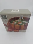 Gibson Eco Friendly Home Laroda 3-PIECE Salad Bowl Set Brown Acacia Wood New. Fixed Price $26.35.