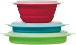 Progressive International CB-20 Collapsible Storage Bowls, White. Fixed Price $31.95.