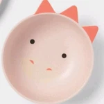 Two (2) Pillowfort Pink Dino Stackable Melamine Snack/cereal Bowls. Fixed Price $16.96.