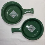 Mcllhenny Co. Tabasco Green Pair Ceramic Chili Bowl With Handle Great Shape!. Fixed Price $18.00.