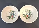 Portmeirion The Holly & Ivy Small Fruit Salad Bowls Made Britain Set Of 2. Fixed Price $24.00.