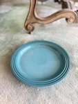 New With Tag Le Creuset Caribbean Turquoise Blue Vancouver Dinner Plate 27CM. Fixed Price $20.00.