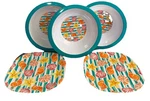 Greenbrier Intn Nwt Melamine Seashells & Starfish 12 BOWLS(3) 11 PLATES(2). Fixed Price $12.00.