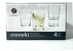 Libbey Set 4 12OZ Dof Glasses Quality Stackable Old Fashioned Dishwasher Safe. Fixed Price $29.95.