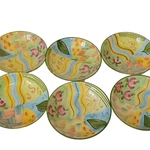 Neiman Marcus Bowls Pastel Summer Picnic Made In Italy Soup Salad Lunch Dish 6. Fixed Price $35.99.