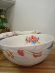 Spice By Tia Mowry Creamy Tahini 4-PIECE Stoneware Dinner Bowl Set. Fixed Price $25.00.