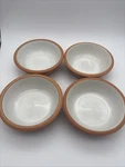 Crown Corning Sonora White Bowls Set 4 Japan Stoneware 1970 Vintage. Fixed Price $32.95.