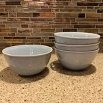 Better Homes & Gardens 4 Linette Blue Stoneware Soup/cereal Bowl 6.2 Retired. Fixed Price $40.94.