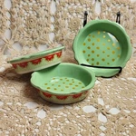 The Pioneer Woman Mini Pie Plate 3PC Set 5IN Green Joy Stoneware Dish. Fixed Price $17.99.