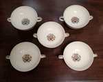 Wedgewood August. 1. 1922 Set Of Five Bowls. Fixed Price $39.99.