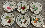 Portmeirion Set Of Pomona Rimmed Oatmeal Bowls - 6.5 In Made England Nwt. Fixed Price $129.99.