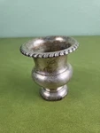 Epc 298 Silver Plate Mini Urn Shape Pedestal Vase Dish 3/8 Tall. Fixed Price $32.99.