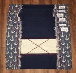 6 Piece Set Olivia Heartland's Nautical Anchor Placemats Dining Room Kitchen. Fixed Price $14.99.