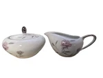 Mikasa Fine China Primrose 8194 Sugar Bowl & Creamer Set. Fixed Price $15.00.