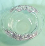 Arthur Court Large 14" Glass Bowl Horses Equestrian Equine Estate Piece Stunning. Fixed Price $105.00.