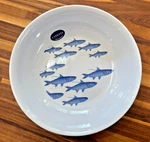 Caskata 100% Melamine Fish School 13" Pasta Serving Bowl Nautical Coastal Blue. Fixed Price $54.99.
