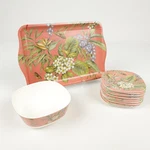 Keller Charles Philadelphia Melamine Pamala Gedding Appetizer Tray Bowl Plates. Fixed Price $12.99.