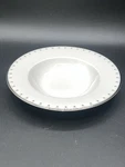 Prouna Princess Platinum Soup Bowl 8.5 Fine Bone China Swarovski Crystals. Fixed Price $100.00.
