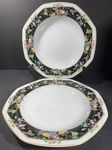 Set Of Christopher Stuart Orchard Park Y0012 Soup Bowls 9-3/8" Diameter. Fixed Price $21.72.