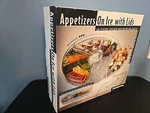 Prodyne Appetizers On Ice With Lid Revolving Server Vented Food Tray. Fixed Price $39.00.