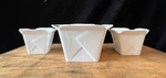 3 Piece Set Of Fortessa Fortaluxe Super White Food Truck Vitrified China. Fixed Price $62.00.