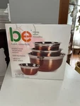 Basic Essentials 4 Piece Stainless Steel Mix Bowl Set. Fixed Price $25.00.