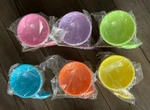 6 And Spoons, Ice Cream Set Plastic Cartoon. Fixed Price $15.00.