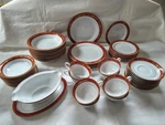 Noritake Goldhill #6613 Japan Vintage China Red With Trim, Various Options. Fixed Price $64.00.