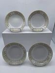 4 Empress China Dessert Bowls Arcadia 1015 Japan 1/2 Inches White Flowers. Fixed Price $12.98.