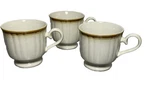 Three Manor House Stoneware (mikasa) 8OZ Coffee Tea Cups KG000. Fixed Price $18.00.