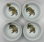 Set Of 4 Williams- Sonoma Lunar New Moon Porcelain Rice Bowl Dragon Design Nwt. Fixed Price $98.95.