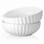 Dowan 9.8'' Serving Bowls, 86 Oz Large Salad Bowl, Ceramic Dishes, Se.... Fixed Price $42.27.