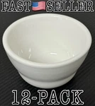 12-PACK World Tableware White Porcelain Bouillon 7OZ Small Bowl #840-345-007. Fixed Price $39.05.