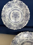 Arcopal France Honorine Blue & White Floral Dishes Soup Salad Bowls Set Of 8. Fixed Price $45.00.