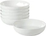 Gibson Home Zen Buffet Pasta Bowls Set Of 6, 41OZ Porcelain Salad And Serv. Fixed Price $37.49.