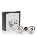 Georg Jensen Cobra Triple Snack Bowl Stainless Steel 10019106 - Brand New. Fixed Price $164.95.