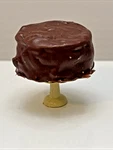 Chocolate Cake On Yellow Stand Handcrafted Artisan Dollhouse 1:12 Miniature. Fixed Price $16.85.