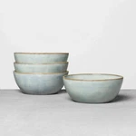 Hearth & Hand With Magnolia Stoneware Reactive Exposed Rim Cereal Bowl 6" - 4 Pc. Fixed Price $25.61.