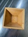 Belari 6.25" Bamboo Set - Reusable Square Woo. Fixed Price $46.00.