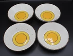 4 Midwinter Stonehenge Sun Cereal Soup Bowls England 6.5". Fixed Price $70.00.